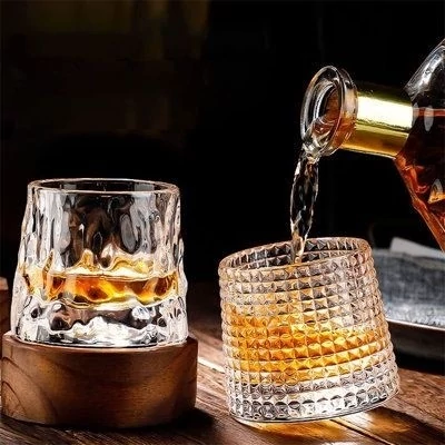 لیوان  چرخشی قری کریستال  وارداتی