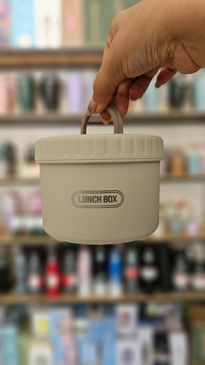 ظرف غذا ولانچ باکس دو عددی کیف دار lunch box